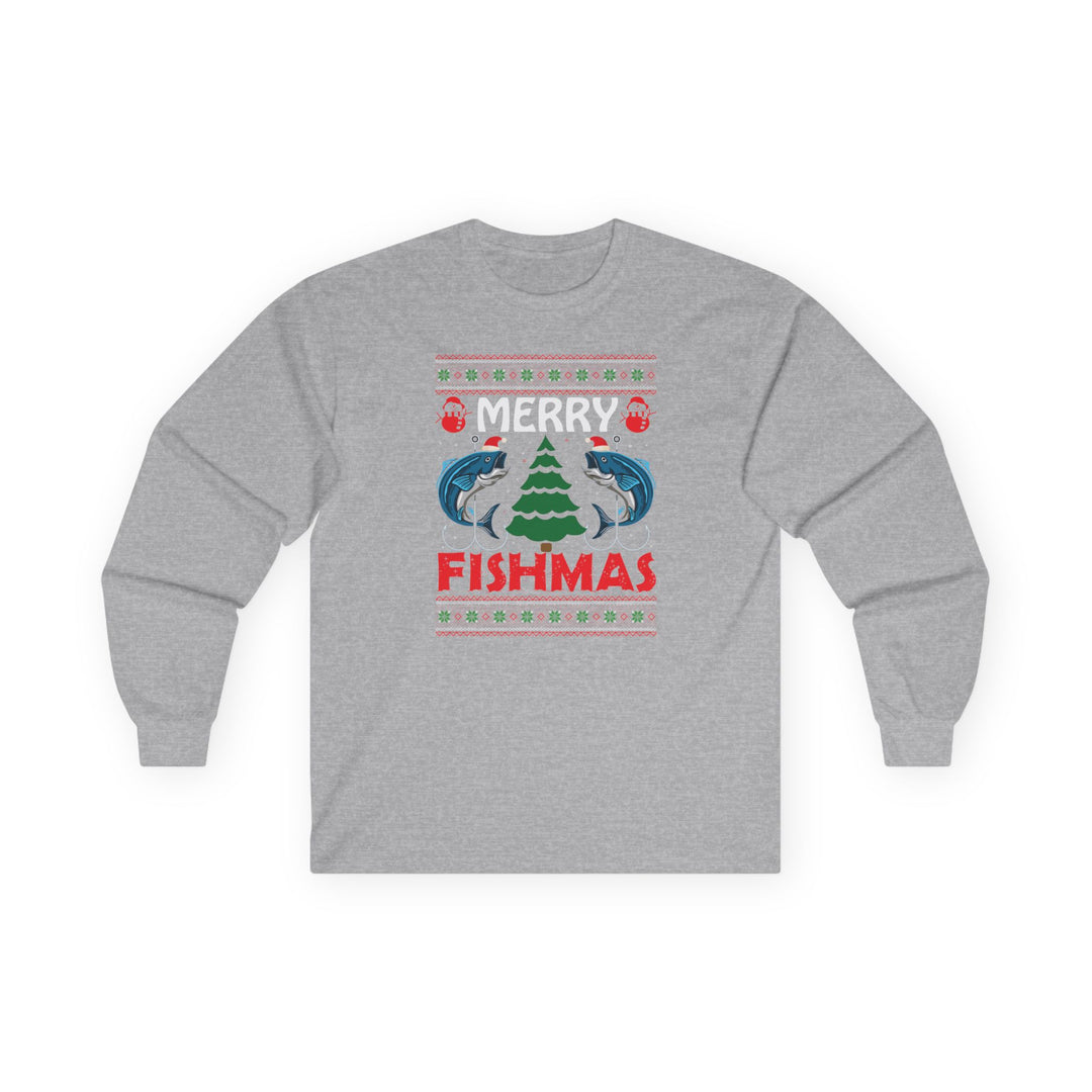 Merry Fishmas - Unisex Ultra Cotton Long Sleeve Tee