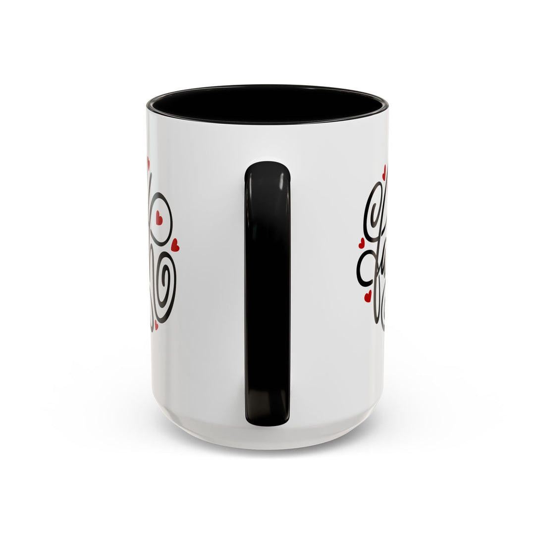 Faith Hearts - Accent Coffee Mug (11, 15oz)
