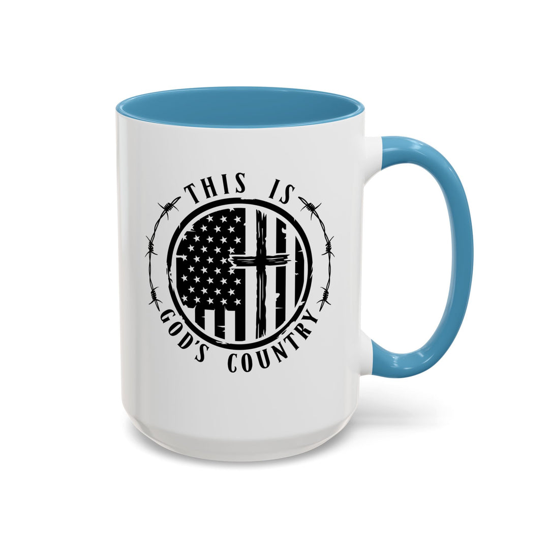 Gods Country - Accent Coffee Mug (11, 15oz)