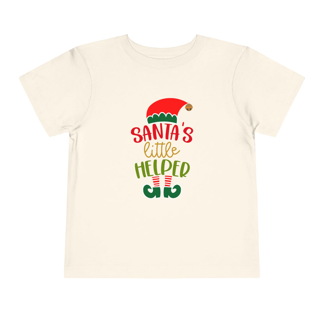 Santa's Little Helper - Toddler Short Sleeve Tee
