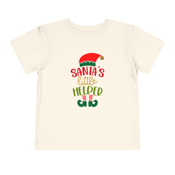 Santa's Little Helper - Toddler Short Sleeve Tee