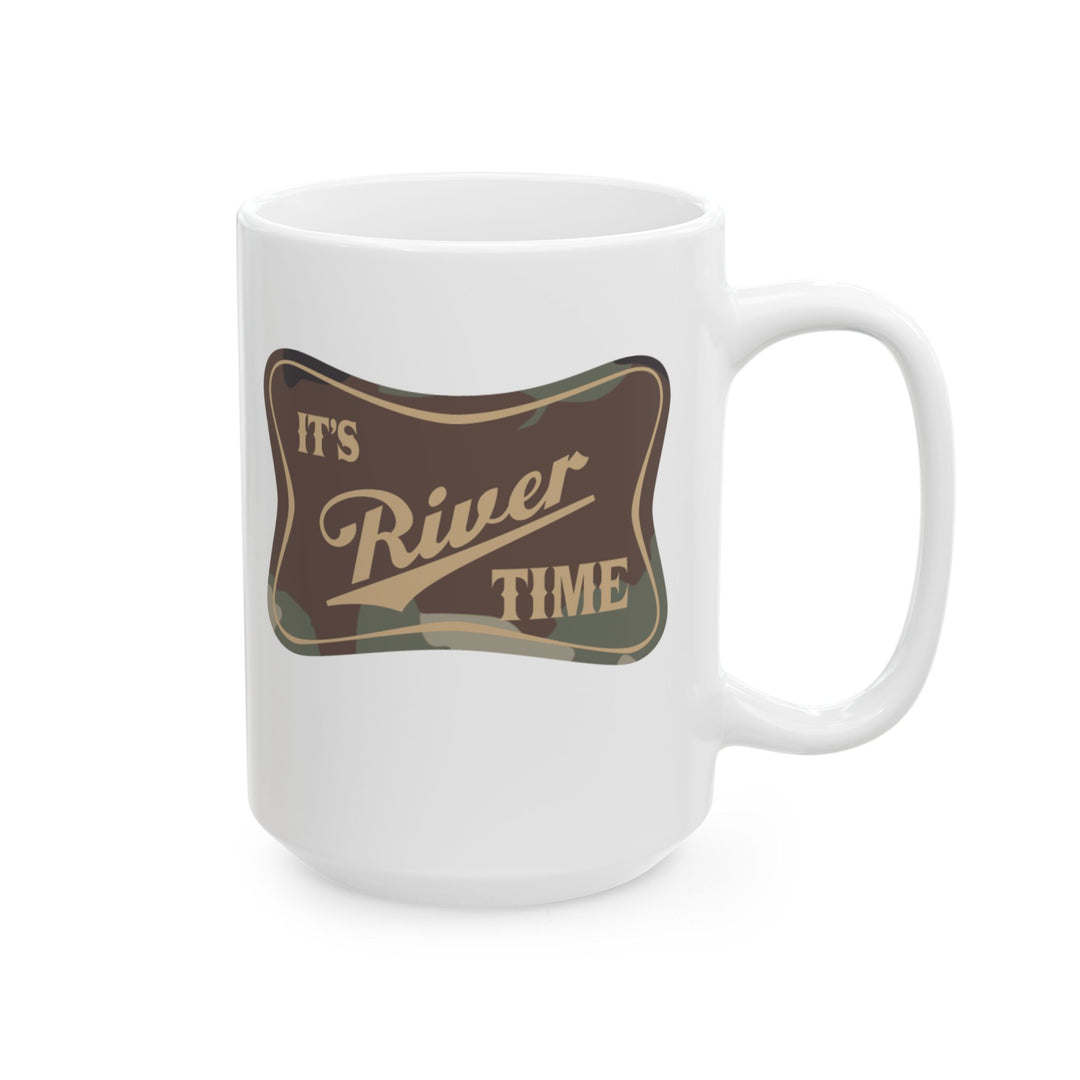 River Time - Ceramic Mug, (11oz, 15oz)