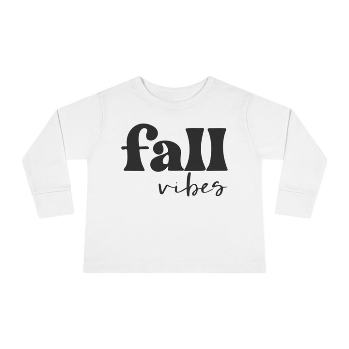 Fall Vibes - Toddler Long Sleeve Tee