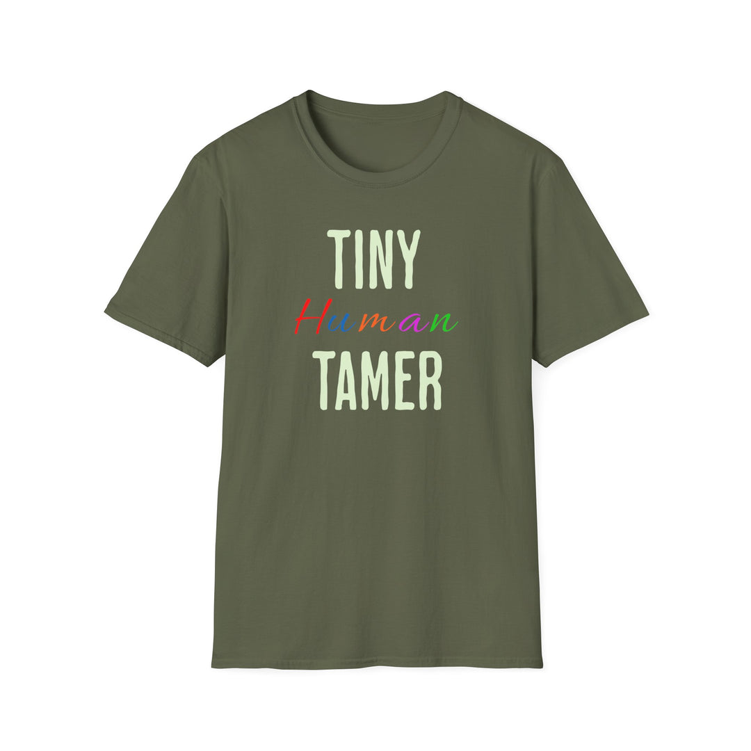 Tiny Human Tamer - Unisex Softstyle T-Shirt