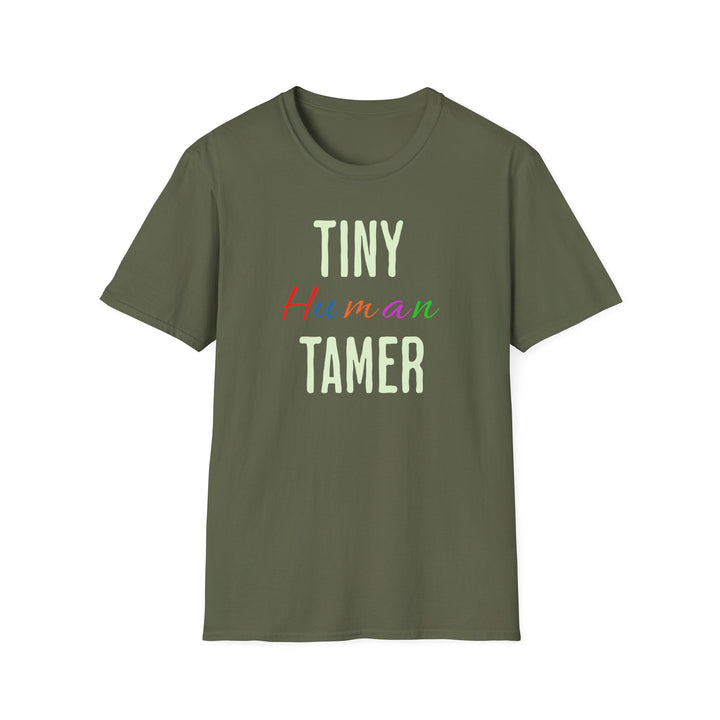 Tiny Human Tamer - Unisex Softstyle T-Shirt