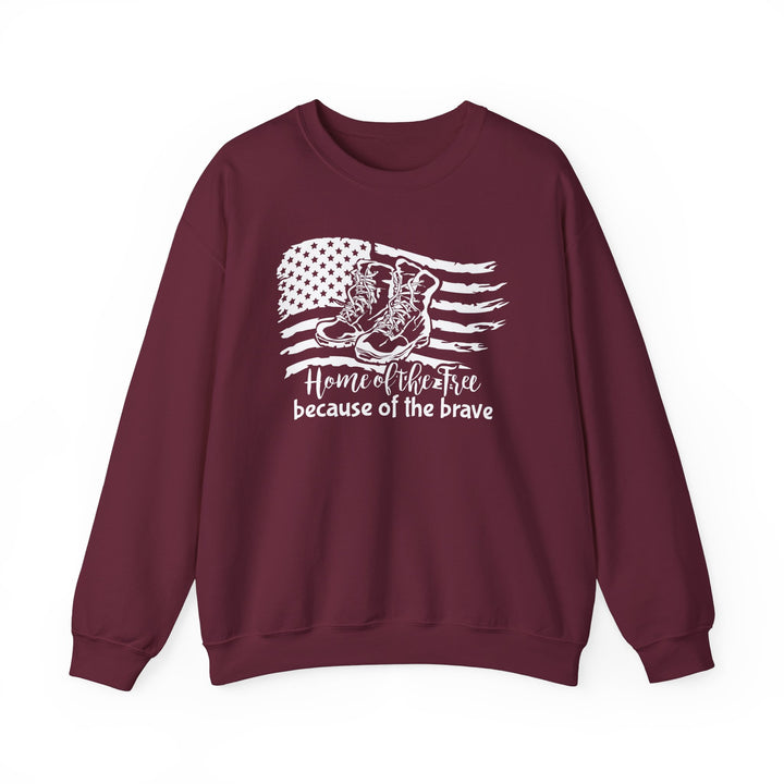 Home Of The Free - Unisex Heavy Blend™ Crewneck Sweatshirt