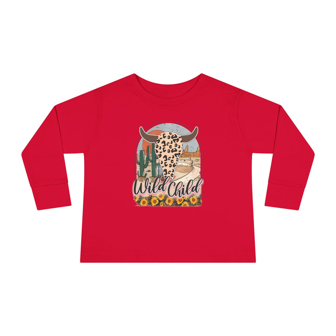 Wild Child - Toddler Long Sleeve Tee