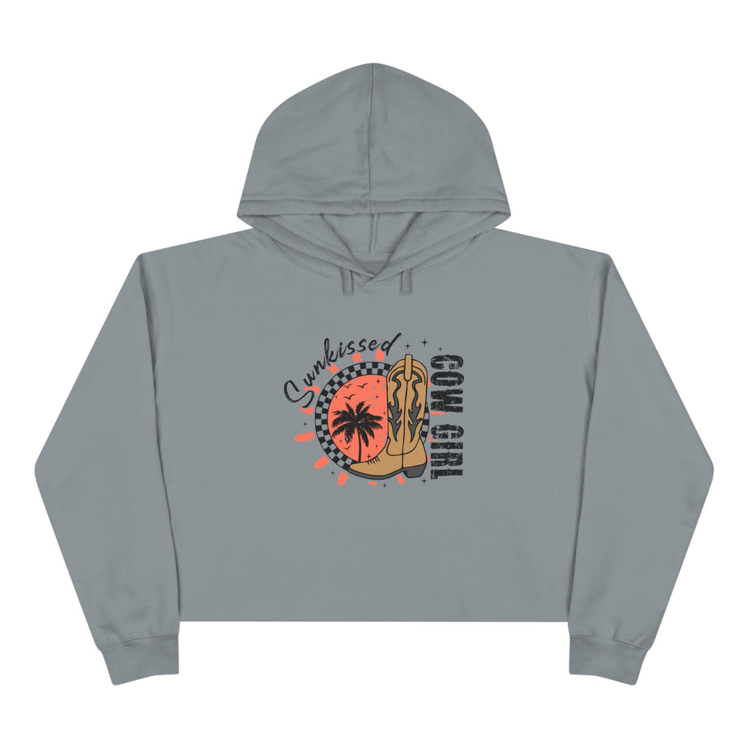 Sunkissed Cowgirl - Crop Hoodie