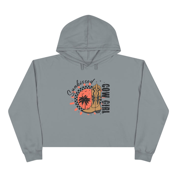 Sunkissed Cowgirl - Crop Hoodie