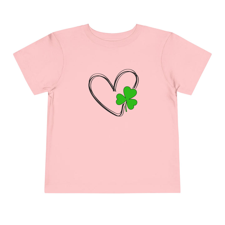 Heart & Clover - Toddler Short Sleeve Tee