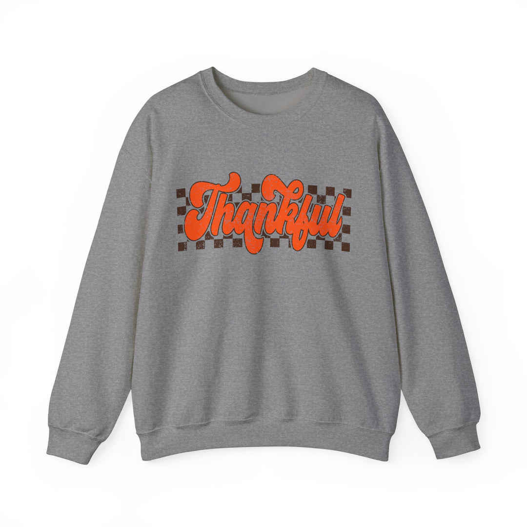 Retro Thankful - Unisex Heavy Blend™ Crewneck Sweatshirt