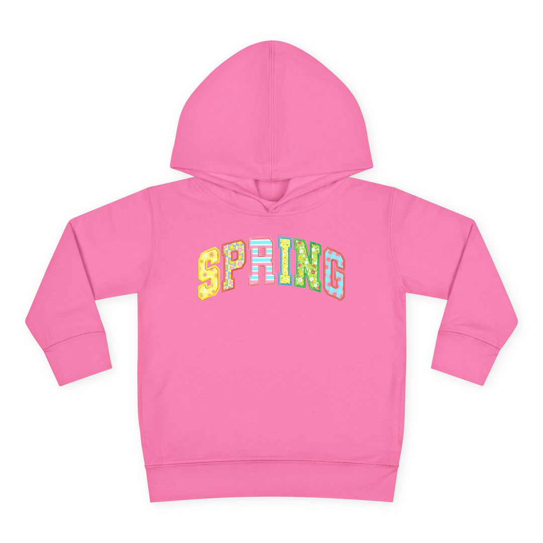 Spring Quilt - Toddler Pullover Fleece Hoodie