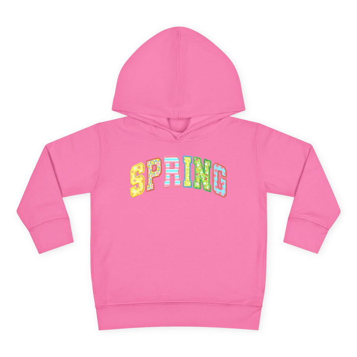 Spring Quilt - Toddler Pullover Fleece Hoodie