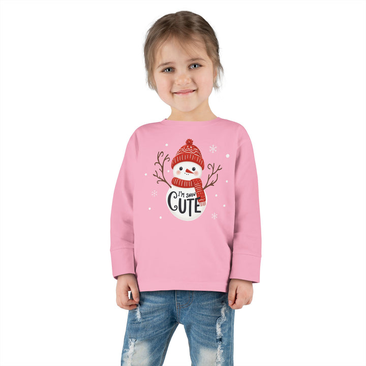 Snow Cute - Toddler Long Sleeve Tee