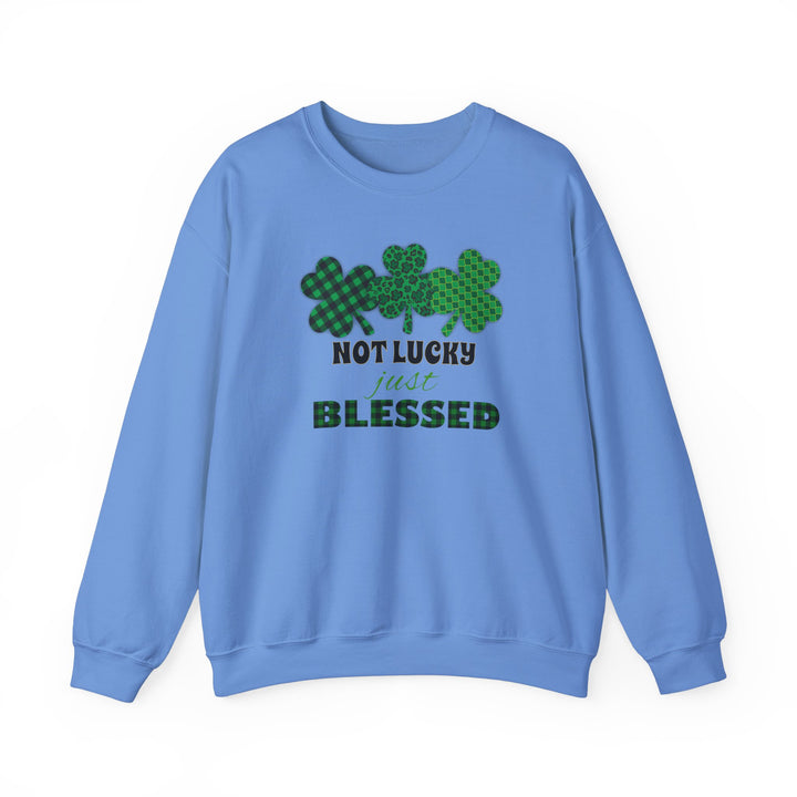 Not Lucky Just Blessed - Unisex Heavy Blend™ Crewneck Sweatshirt