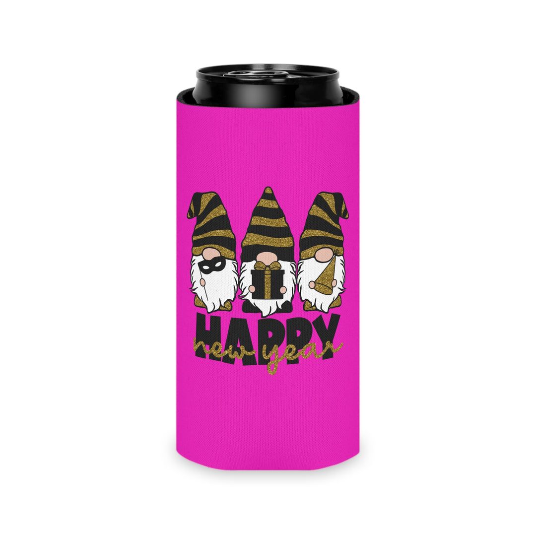 Happy New Year Gnomes - Can Cooler