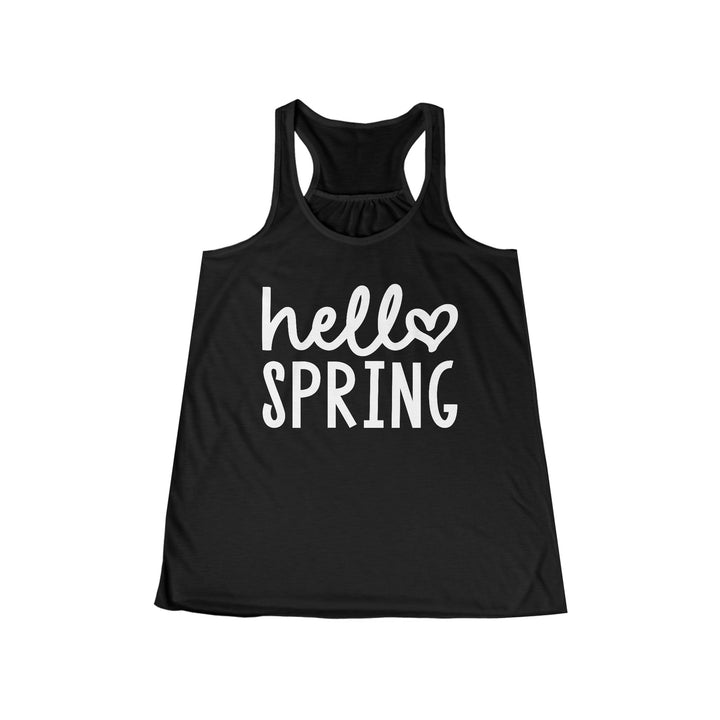 Hello Spring - Women's Flowy Racerback Tank