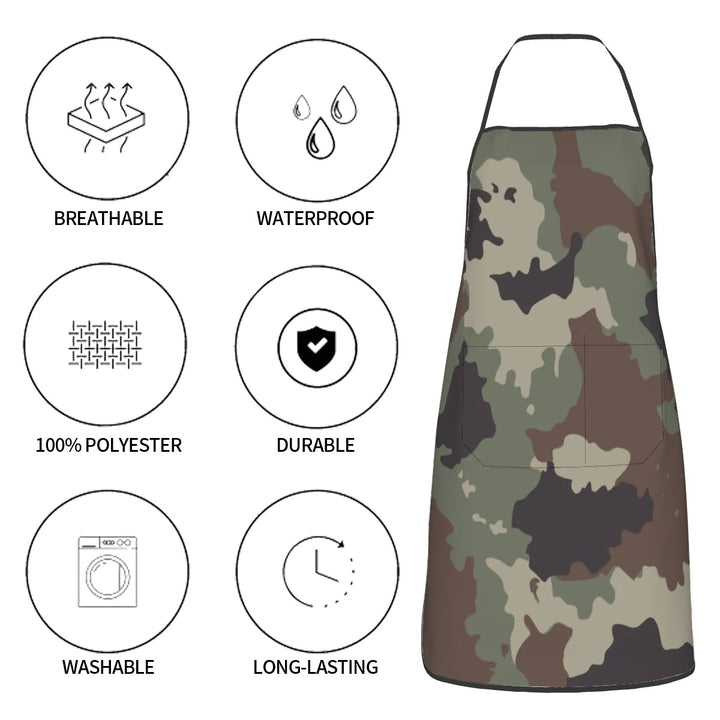 Camo - Adult Apron with Pockets
