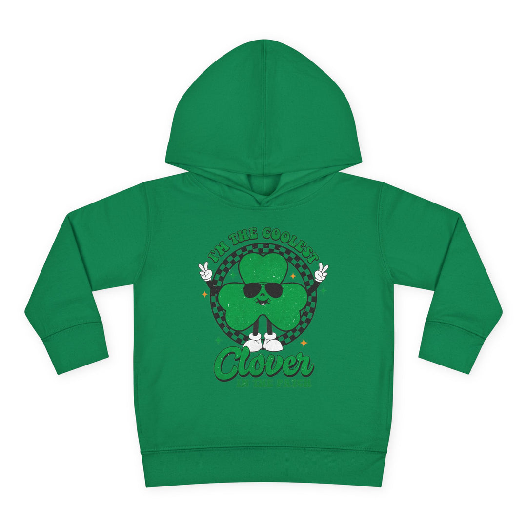 Coolest Clover - Toddler Pullover Fleece Hoodie
