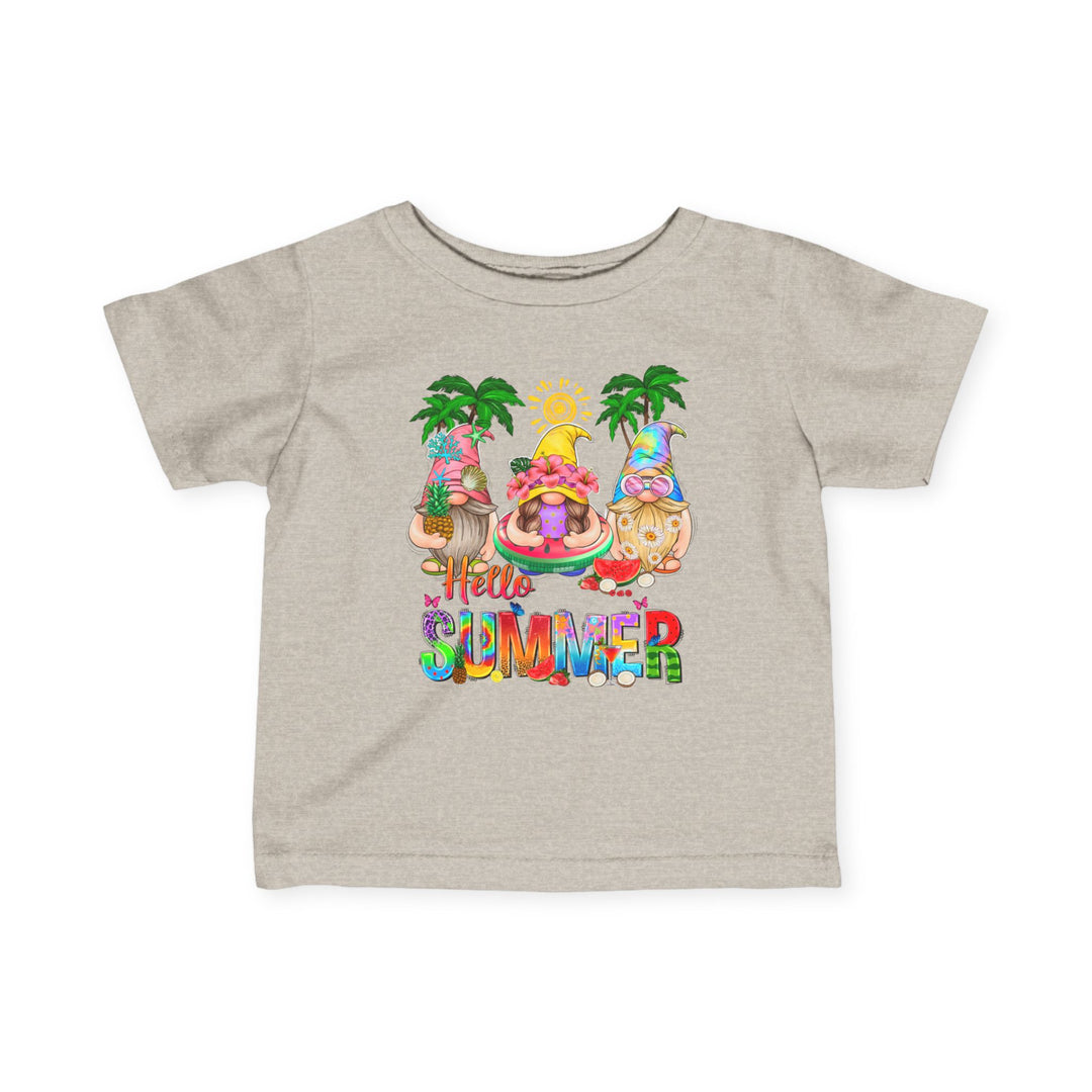 Summer Gnomes - Infant Fine Jersey Tee