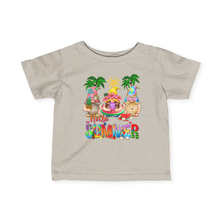 Summer Gnomes - Infant Fine Jersey Tee