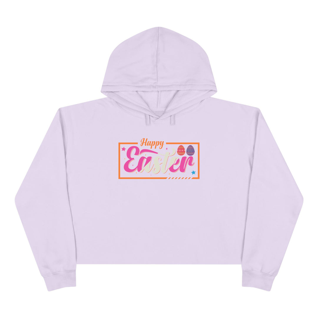 Happy Easter - Crop Hoodie