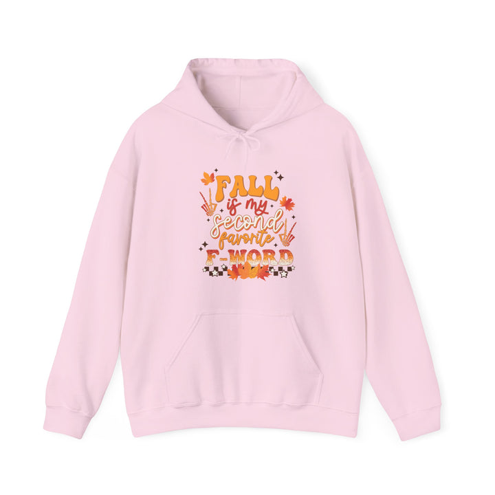 Fall Is My Second Favorite F Word - Unisex Heavy Blend™ Hooded Sweatshirt