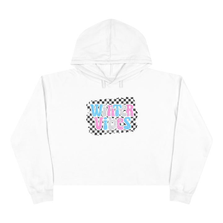 Winter Vibes - Crop Hoodie