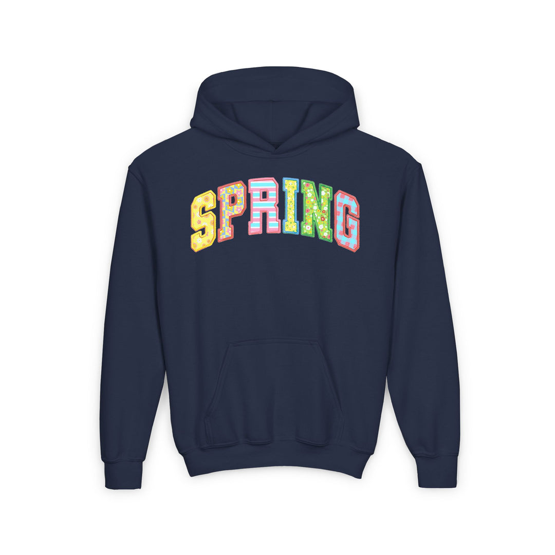 Spring Quilt - Youth Heavy Blend Hooded Sweatshirt
