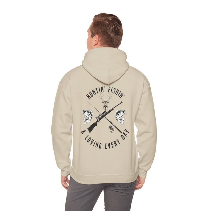 Huntin' Fishin' - Unisex Heavy Blend™ Hooded Sweatshirt