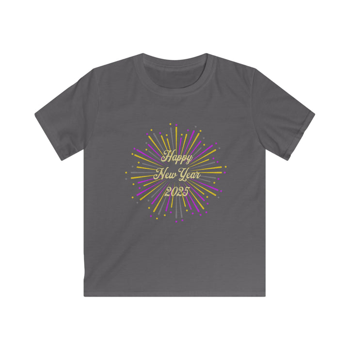 New Years Fireworks - Kids Softstyle Tee