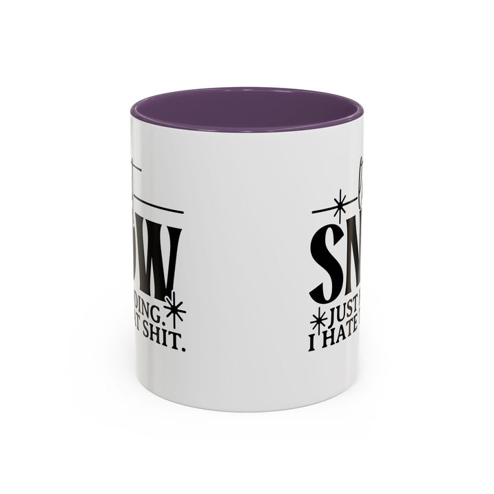 Let It Snow - Accent Coffee Mug (11, 15oz)