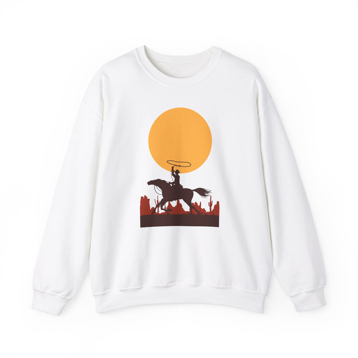 Roping The Moon - Unisex Heavy Blend™ Crewneck Sweatshirt