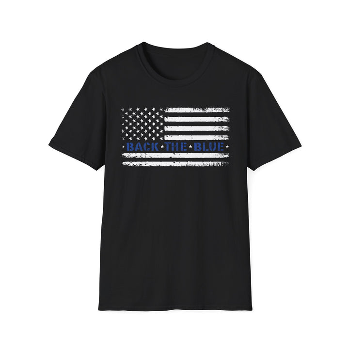 Back The Blue - Unisex Softstyle T-Shirt