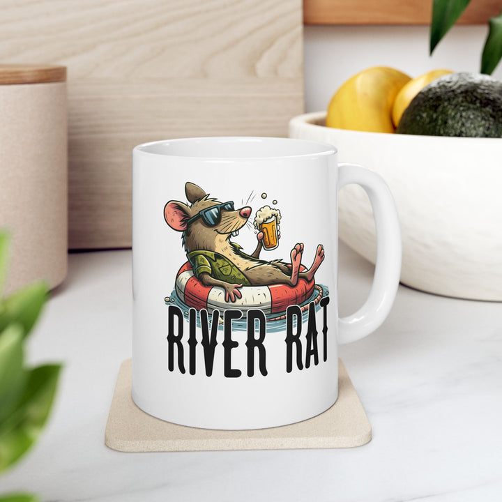 River Rat - Ceramic Mug, (11oz, 15oz)