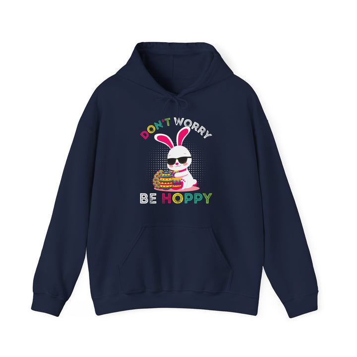 Don't Worry Be Hoppy - Unisex Heavy Blend™ Hooded Sweatshirt