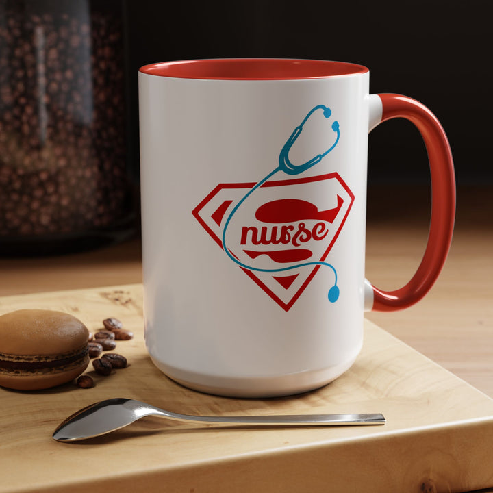 Super Nurse - Accent Coffee Mug (11, 15oz)