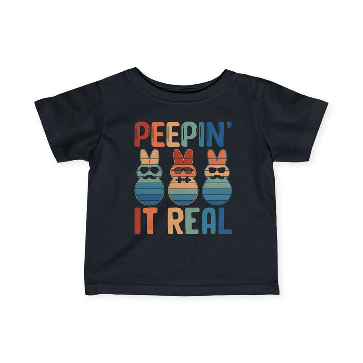 Peepin It Real - Infant Fine Jersey Tee