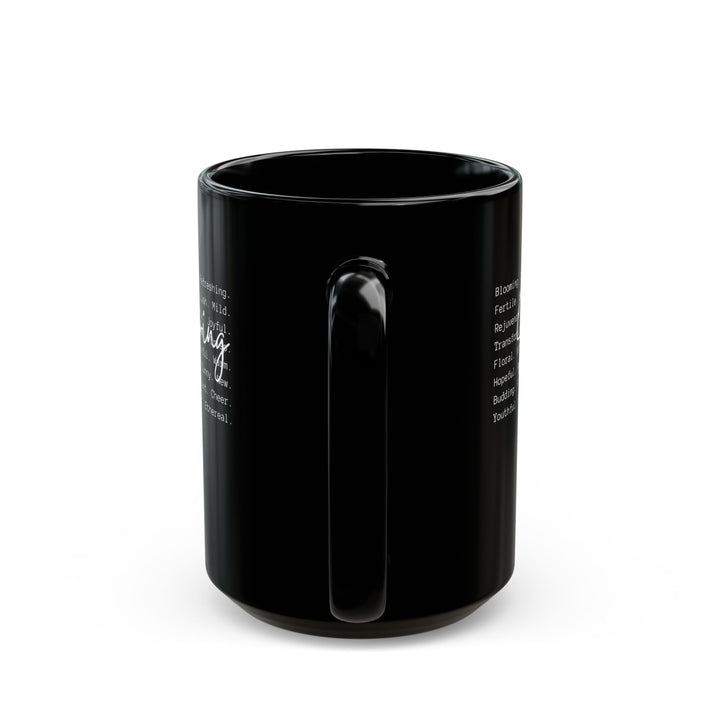 Spring - Black Mug (11oz, 15oz)