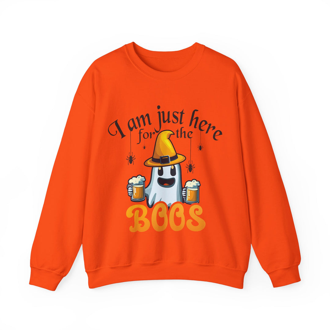 Here For The Boos - Unisex Heavy Blend™ Crewneck Sweatshirt