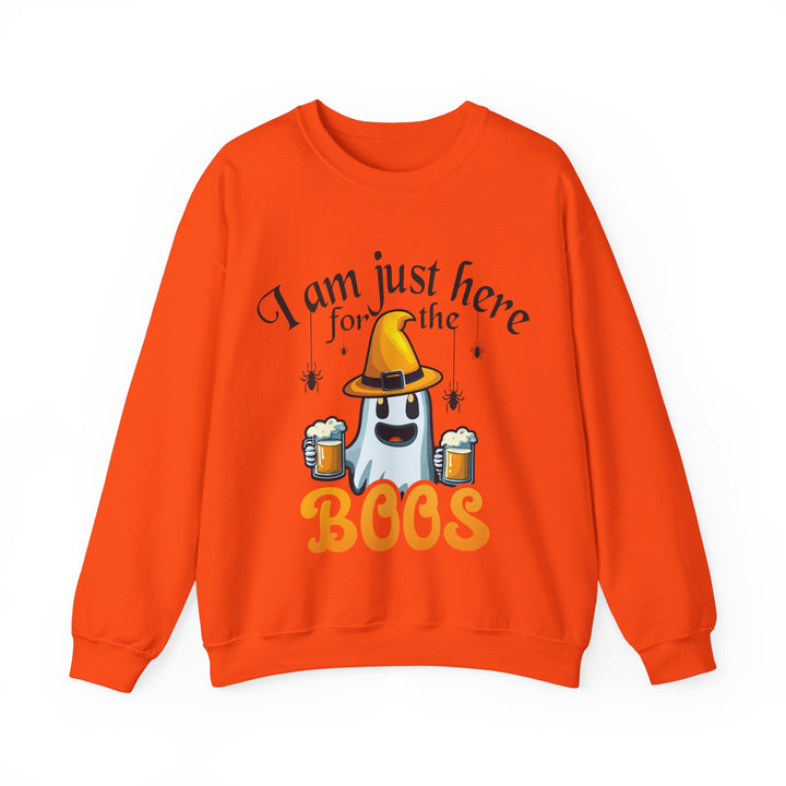Here For The Boos - Unisex Heavy Blend™ Crewneck Sweatshirt