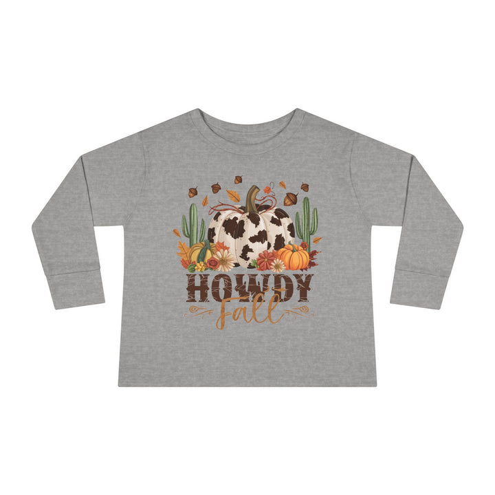 Howdy Fall - Toddler Long Sleeve Tee