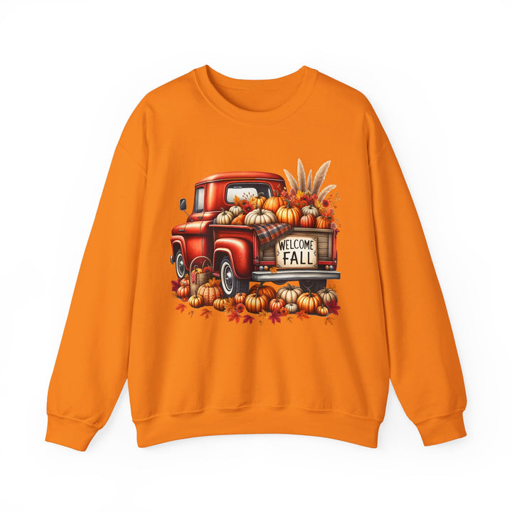 Welcome Fall - Unisex Heavy Blend™ Crewneck Sweatshirt