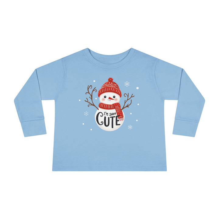 Snow Cute - Toddler Long Sleeve Tee