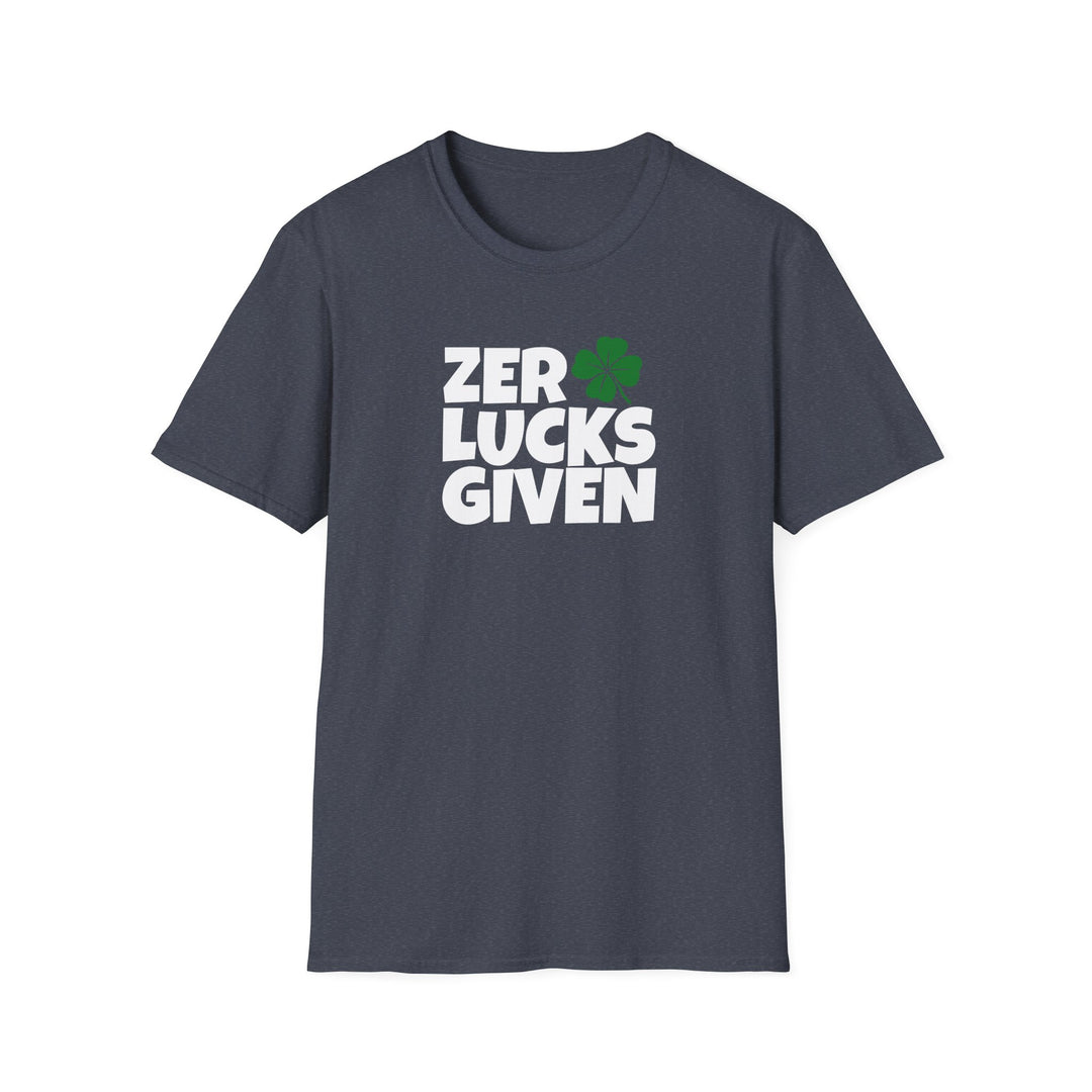 Zero Lucks Given - Unisex Softstyle T-Shirt