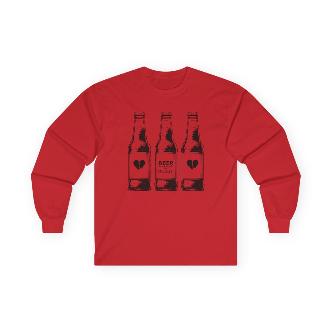 Beer Never Broke My Heart - Unisex Ultra Cotton Long Sleeve Tee