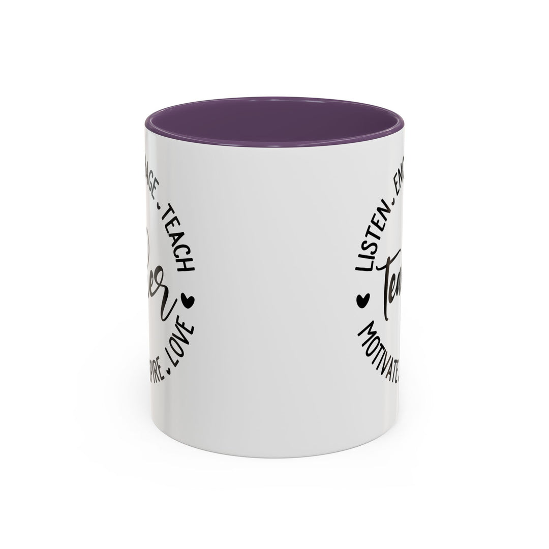Teacher - Accent Coffee Mug (11, 15oz)