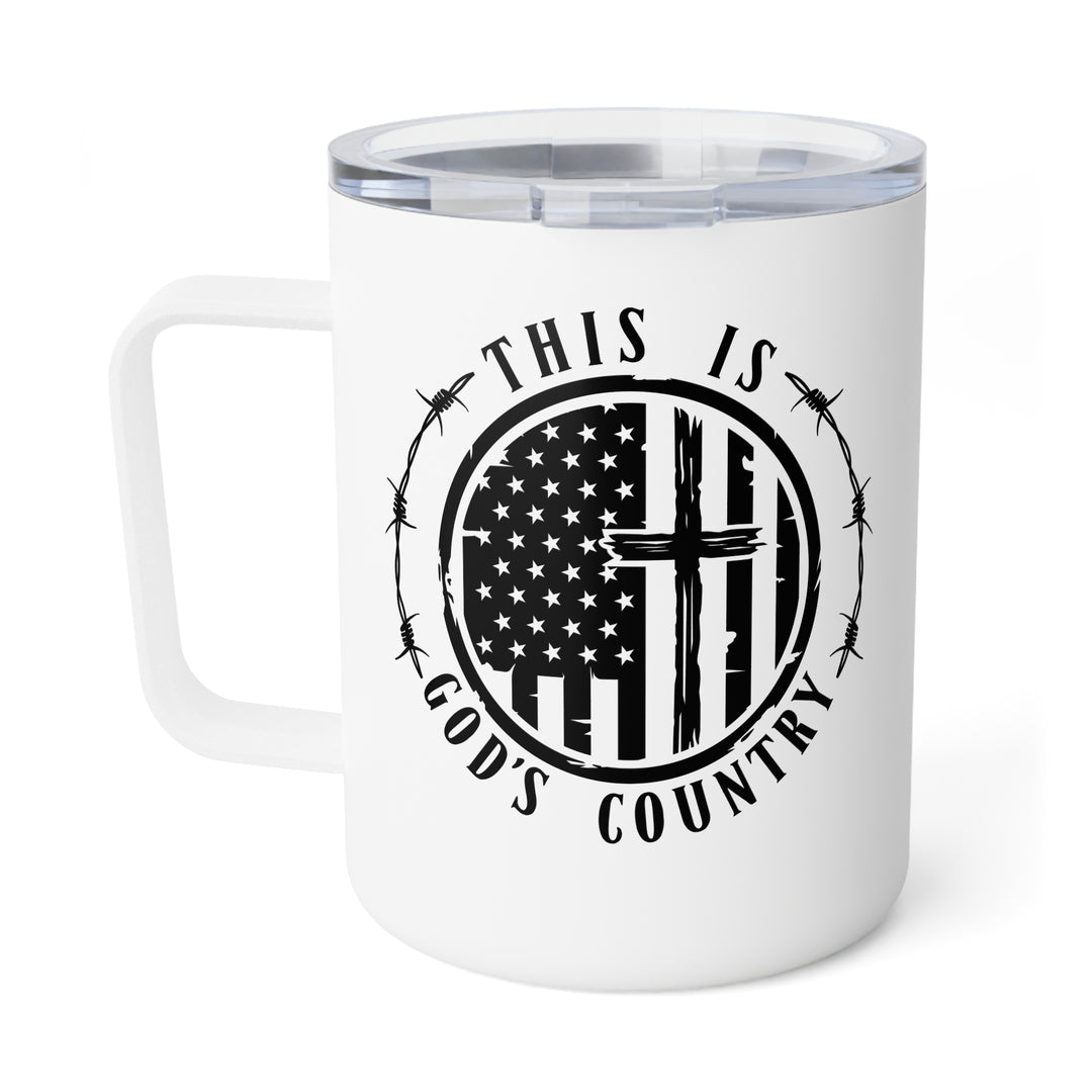 Gods Country - Insulated Coffee Mug, 10oz
