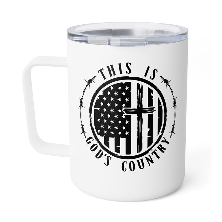 Gods Country - Insulated Coffee Mug, 10oz
