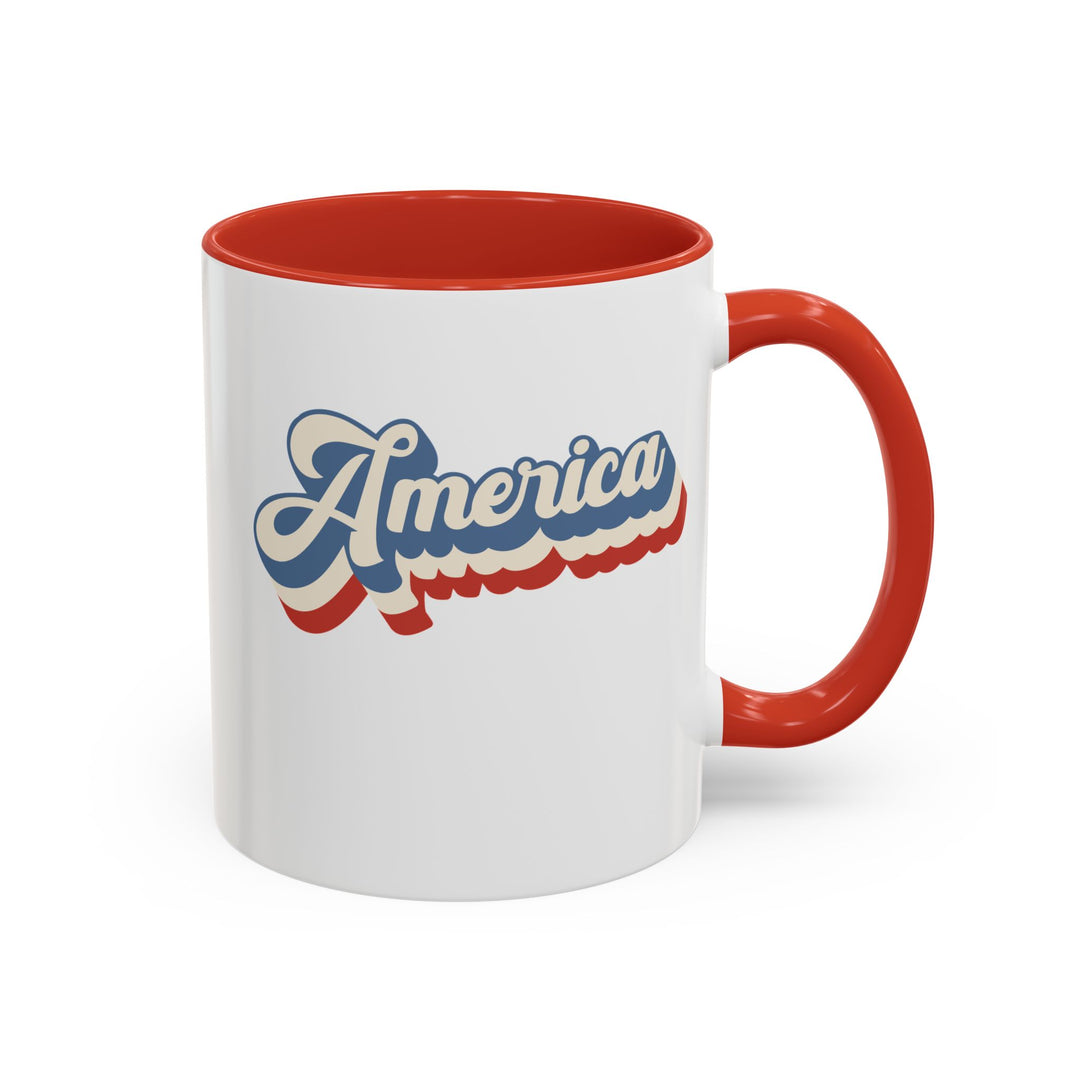 Retro America - Accent Coffee Mug (11, 15oz)